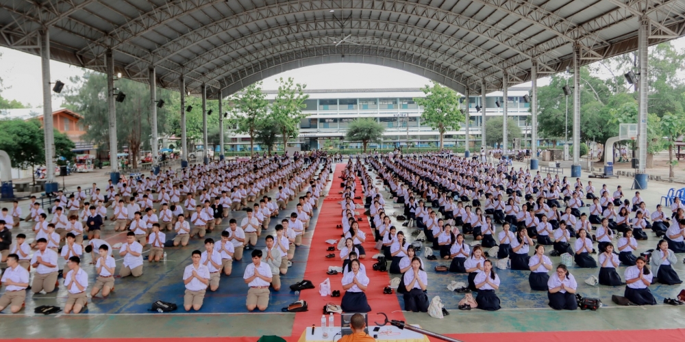 โครงการอบรมคุณธรรม ค่ายพุทธบุตร ม.1 ม.4 ปีการศึกษา 2569